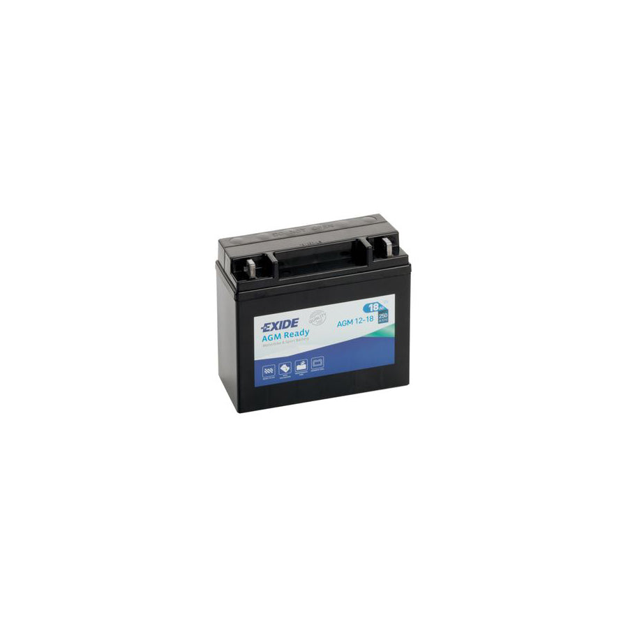 Exide AGM12-18 Motorcycle Battery 12V (4584) | Duco Car Parts UK Car Parts
