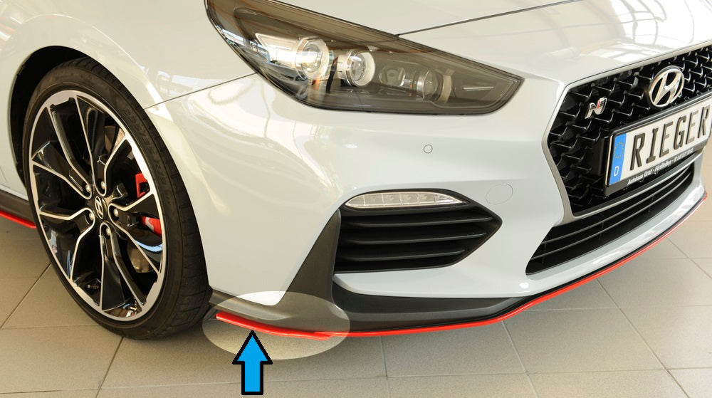 Rieger 00076006 Hyundai Right Front Splitter (i30 N-Performance & i30 N)