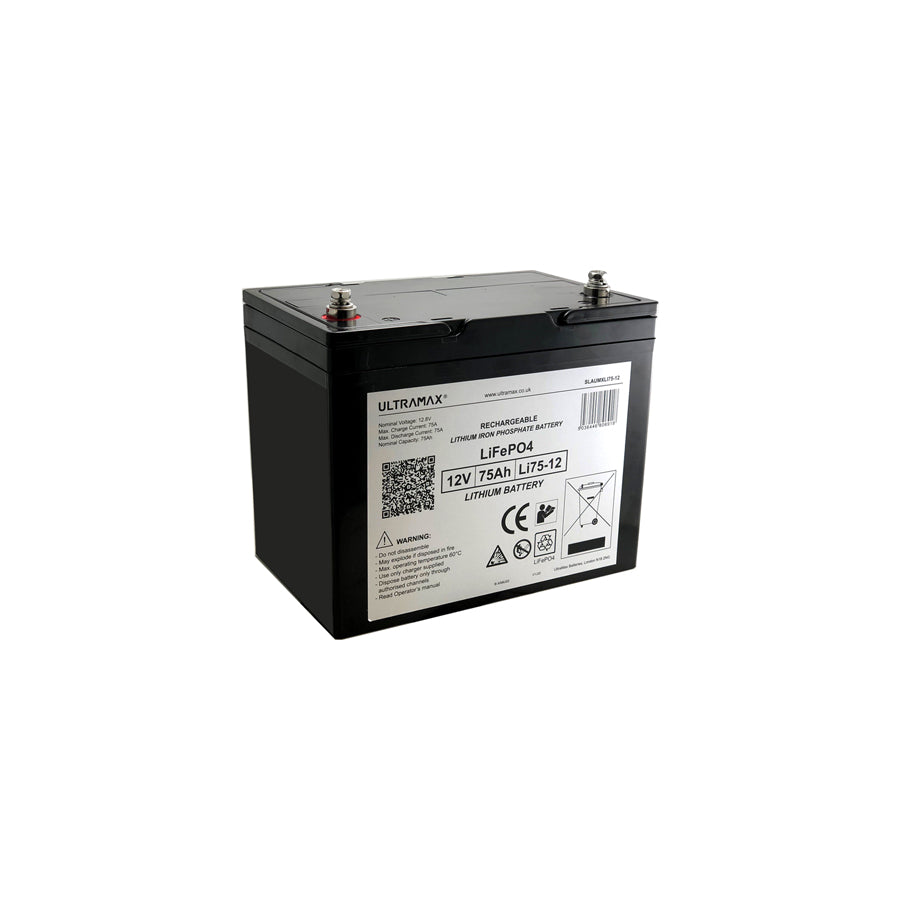 Ultramax Lithium 75AMP LiFePO4 Battery
