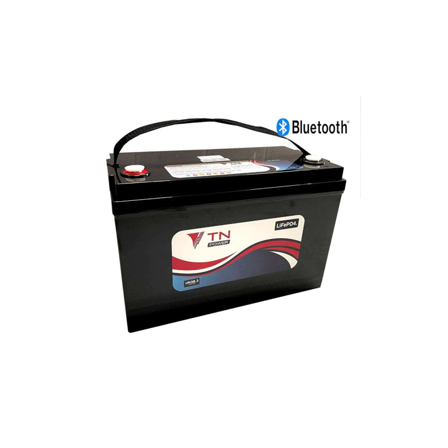 TN Power Lithium 12V 100Ah Leisure Battery with Bluetooth & Heater LiFePO4 - TN100 Heated