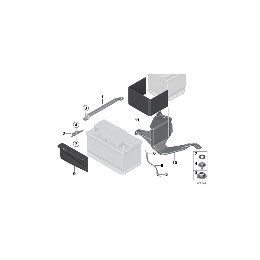 Genuine BMW 61219357941 F23 Grommet (Inc. 228iX, 228i & M235iX) | Duco Car Parts UK Car Parts