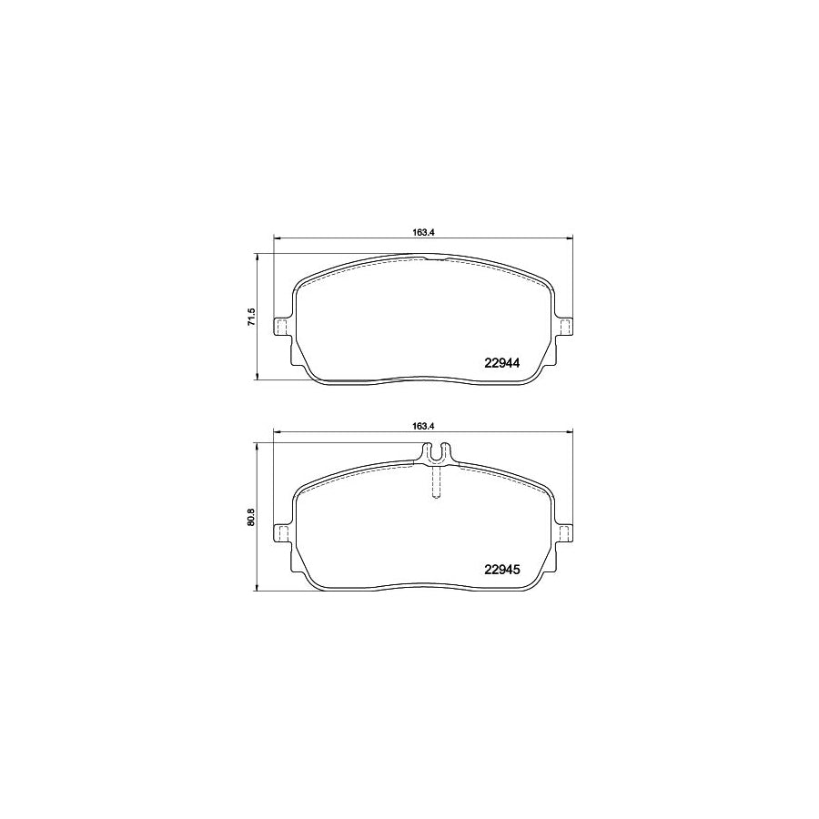 Hella 8DB 355 039 011 Brake Pad Set Incl Wear Warning Contact With Brake Caliper Screws With Accessories