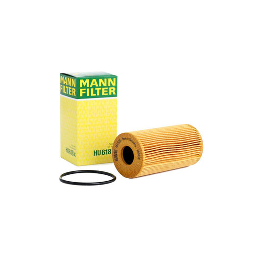 MANN-FILTER HU 618 x Oil Filter with seal, Filter Insert