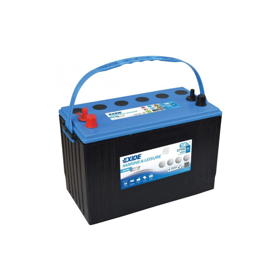 Exide Dual EP900 AGM Leisure Battery 12V 100AH | Duco Car Parts UK Car Parts
