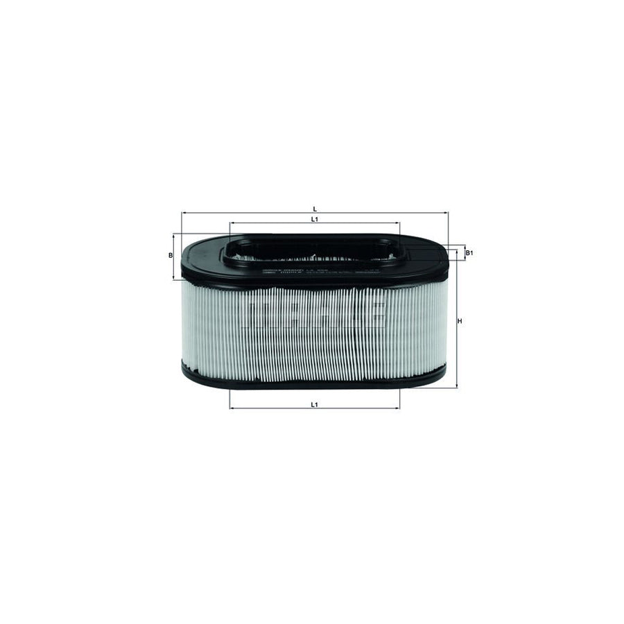 MAHLE ORIGINAL LX 558 Air Filter Filter Insert
