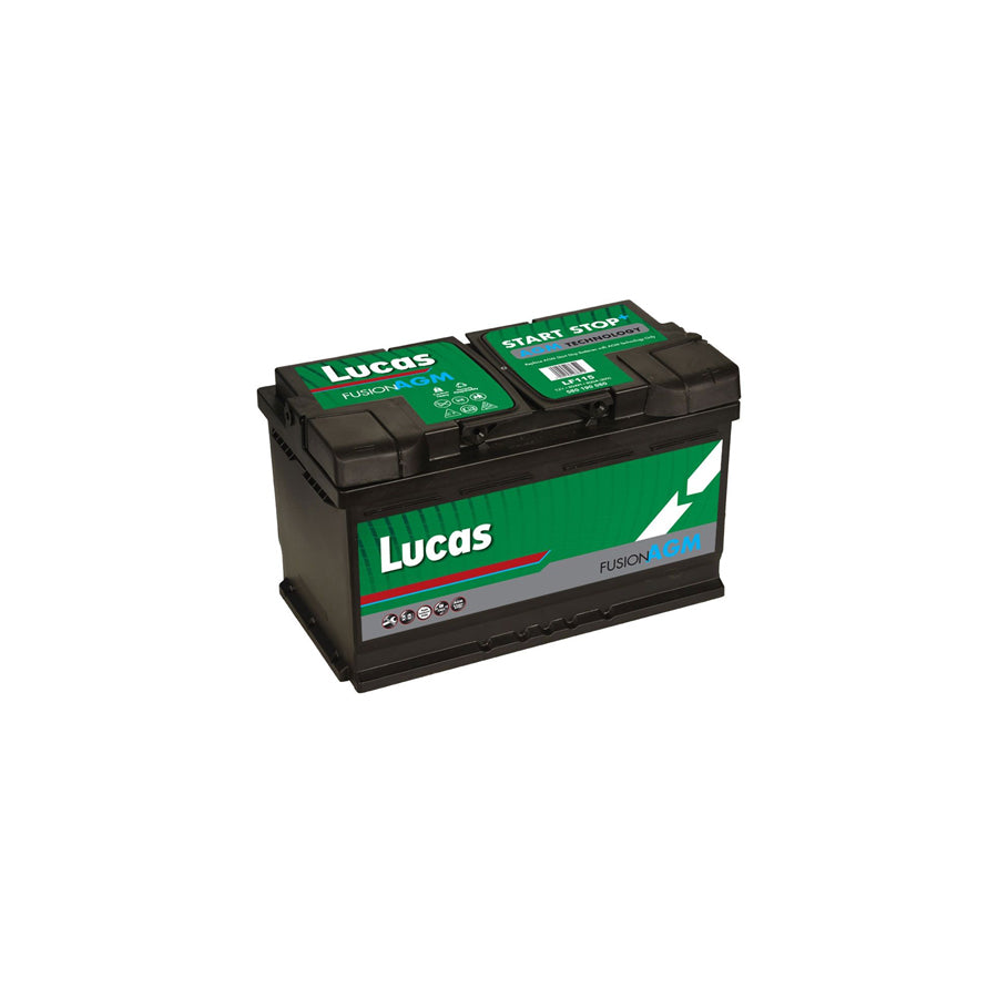 Lucas LF115 Fusion AGM Car Battery 12V 80Ah (LF110)