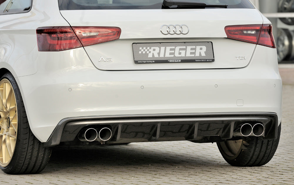 Rieger 00099143 Audi 8V A3 Rear Diffuser