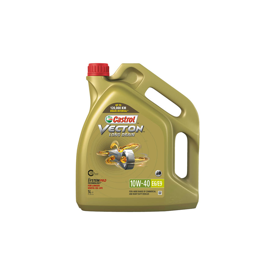 Castrol Vecton 10W-40 Long Drain Truck E6/E9 - 5Ltr