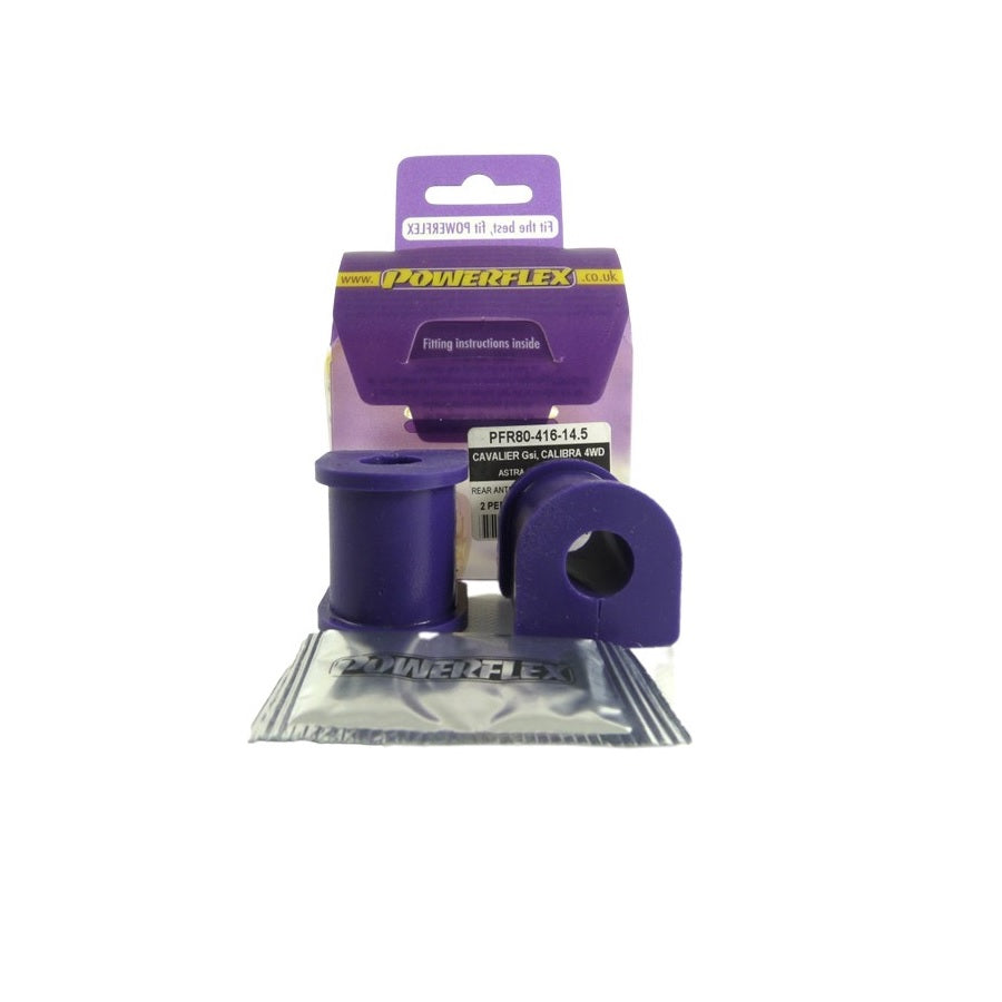 Powerflex PFR80-416-14.5 Vauxhall - Opel Rear Anti Roll Bar Bush (Inner) 14.5mm (Inc. Cavalier & Calibra) | Duco Car Parts UK Car Parts