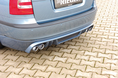 Rieger 00079008 Skoda 1Z Octavia Rear Diffuser for Tailpipe Left
