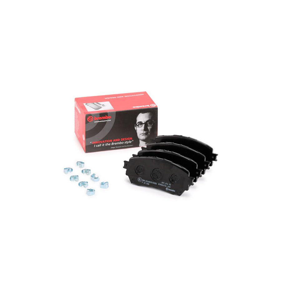 Brembo P 49 048 Brake Pad Set For Mazda 6 With Acoustic Wear Warning