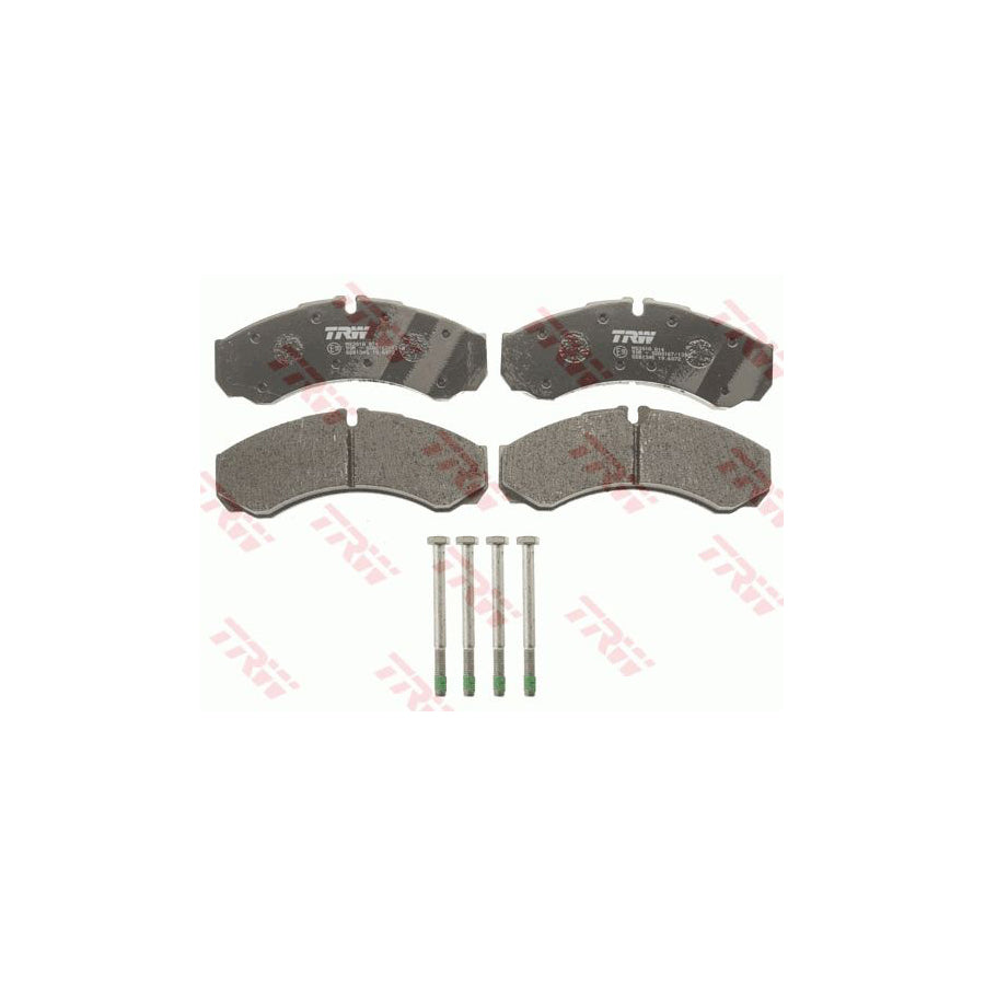 TRW Cotec Gdb1345 Brake Pad Set Prepared For Wear Indicator With Brake Caliper Screws With Accessories