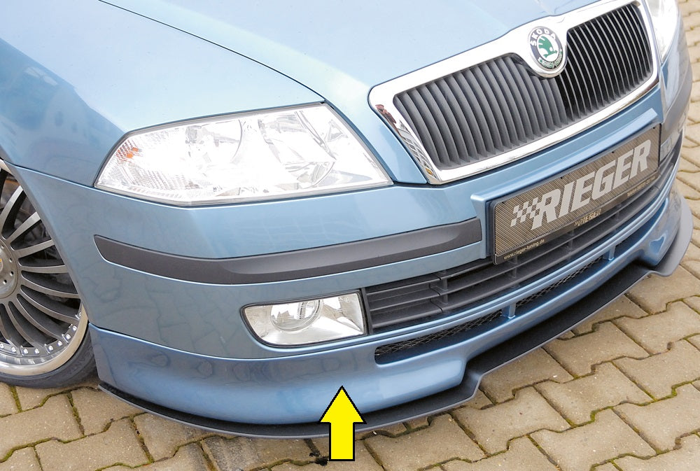 Rieger 00079001 Skoda 1Z Octavia Front Splitter