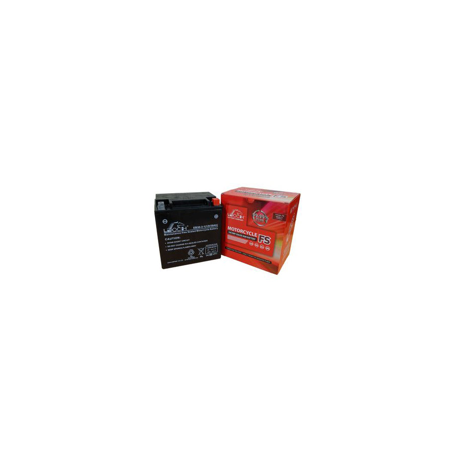 Leoch EB30-3 Powerstart AGM Motorcycle Battery