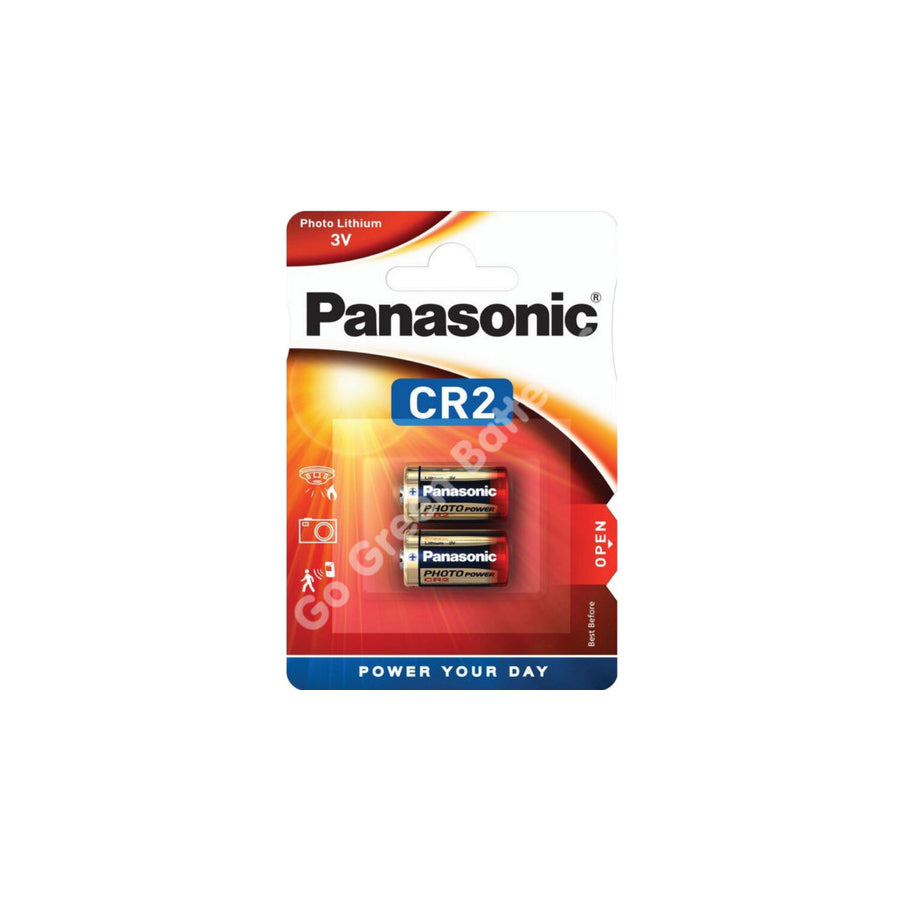 Panasonic CR2 Panasonic Lithium 3V (Card of 2) | Duco Car Parts UK Car Parts
