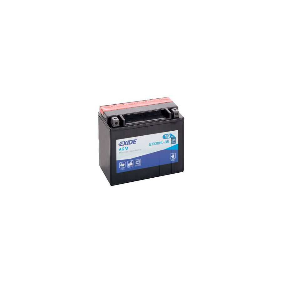 Exide ETX20HL-BS 12V Motorcycle Battery | Duco Car Parts UK Car Parts