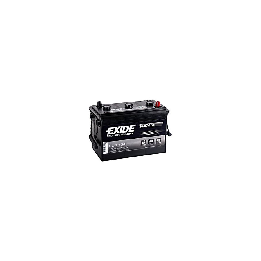 Exide EU165-6 Vintage Marine Leisure Battery | Duco Car Parts UK Car Parts