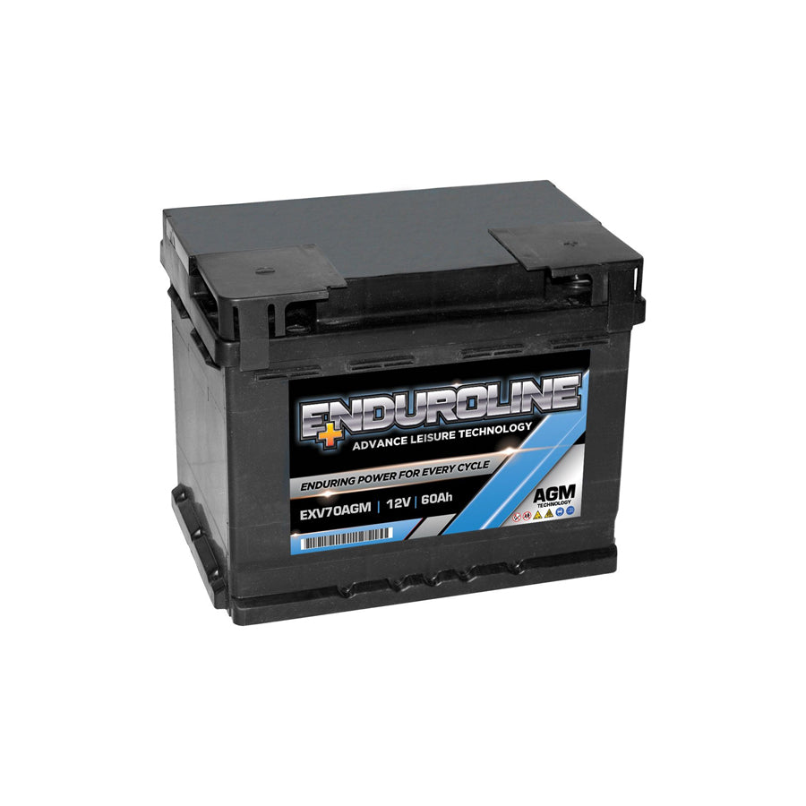Enduroline EXV70AGM AGM Leisure Battery 60Ah