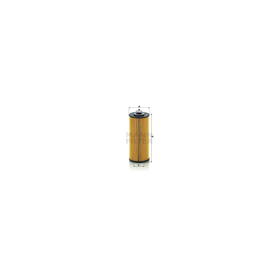 MANN-FILTER HU 7074 x Oil Filter with seal, Filter Insert