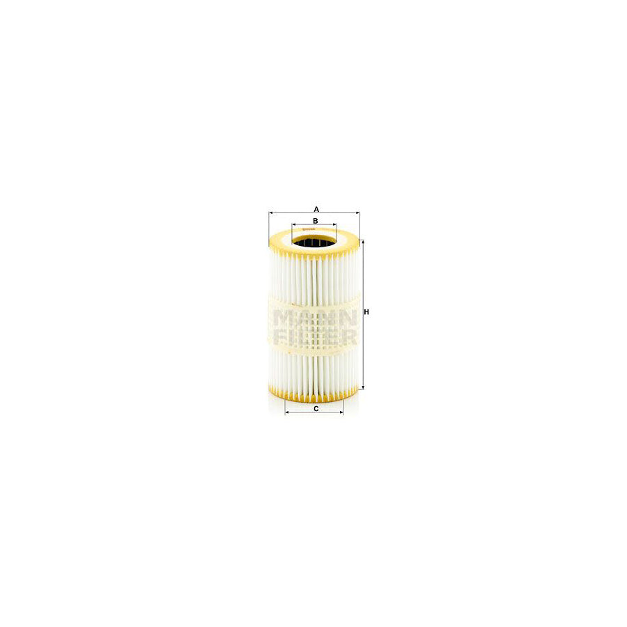 MANN-FILTER HU 7035 y Oil Filter with seal, Filter Insert