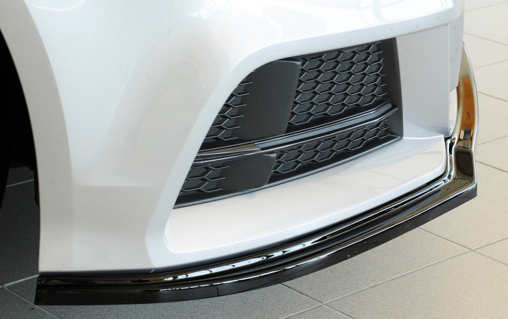 Rieger 00088169 Audi 8V Front Splitter (A3 & S3) - Glossy Black