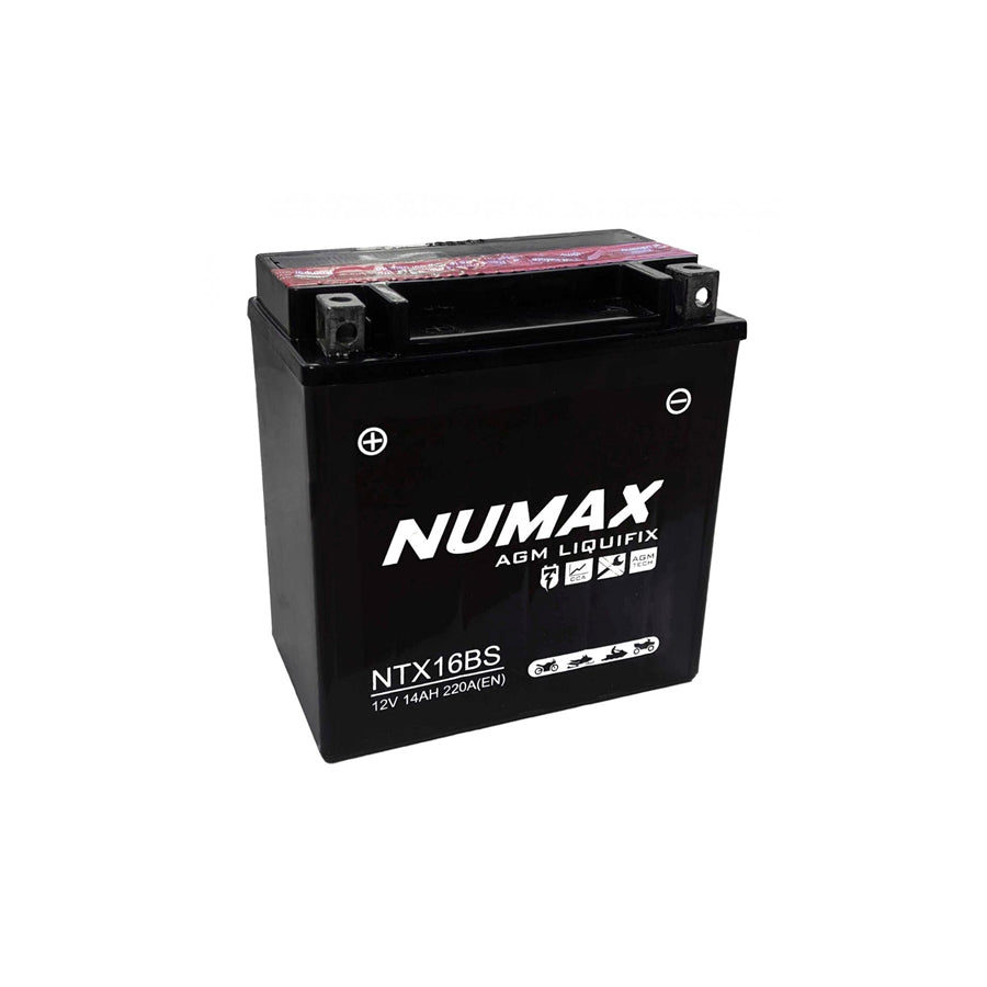 Numax NTX16-BS Motorcycle Battery 12V 14Ah FTH16-BS