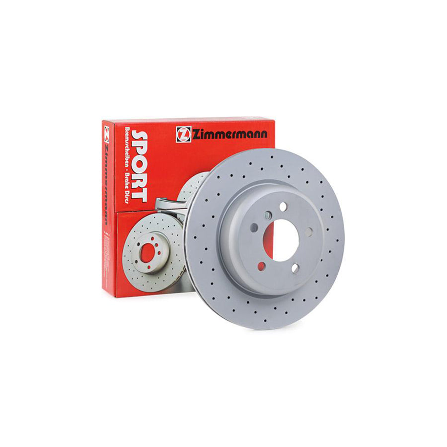 ZIMmERMANN SPORT COAT Z 150 3484 52 Brake Disc for BMW 5 Series Internally Vented Perforated Coated High carbon