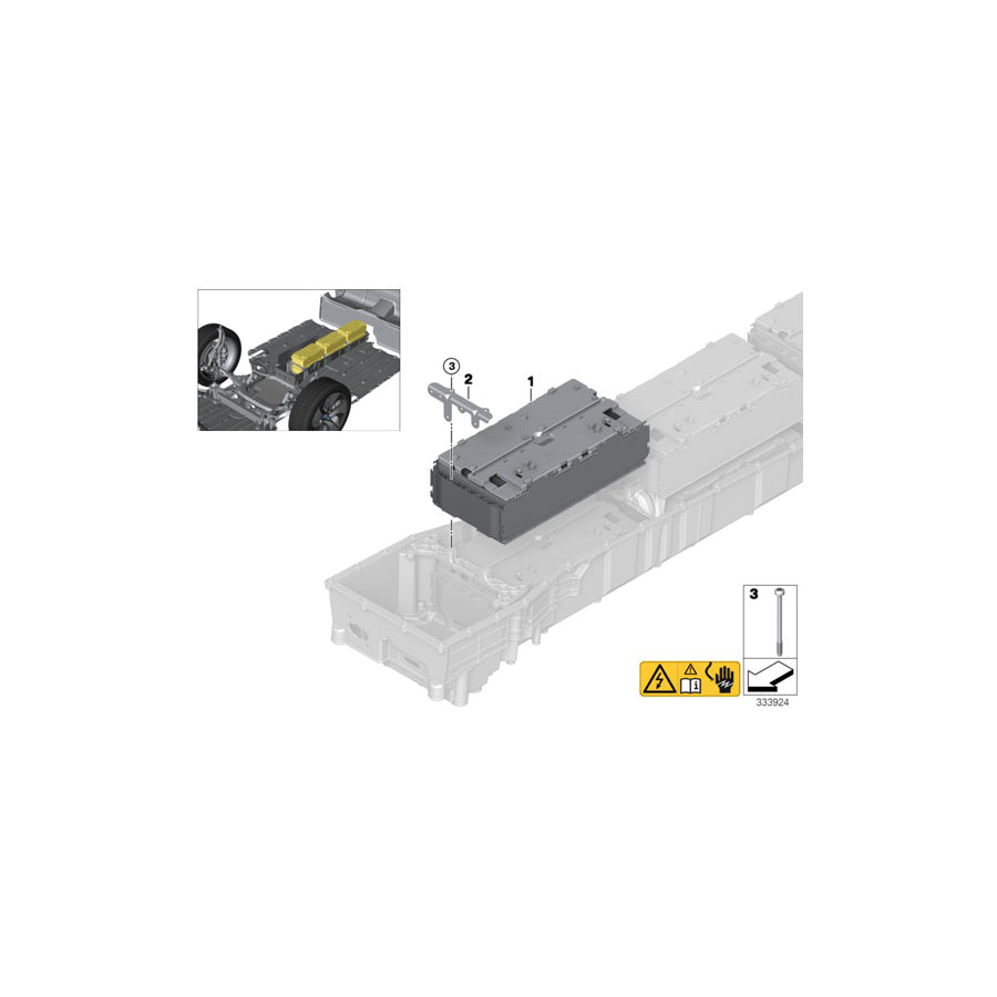 Genuine BMW 61279452661 I15 Cell Module, High-Voltage Battery (Inc. i8) | Duco Car Parts UK Car Parts