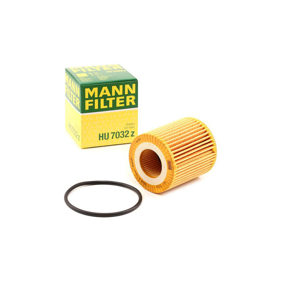 MANN-FILTER HU 7032 z Oil Filter with seal, Filter Insert