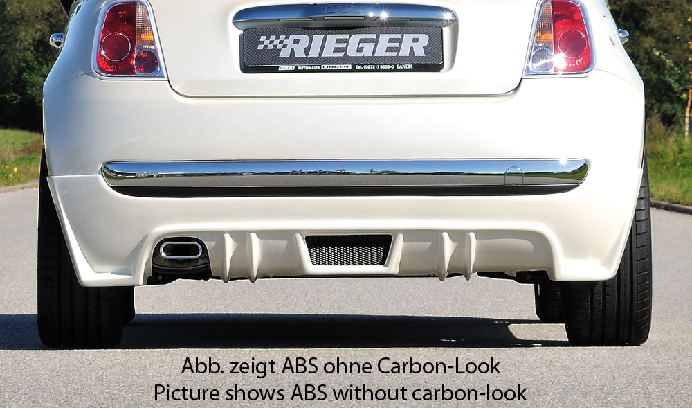 Rieger 00099162 Fiat 500 (312) Rear Diffuser