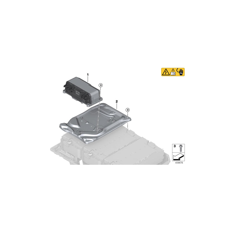 Genuine BMW Mini 61278686893 F45 G11 Safety Box (Inc. 530eX, 740eX & Cooper SE ALL4) | Duco Car Parts UK Car Parts