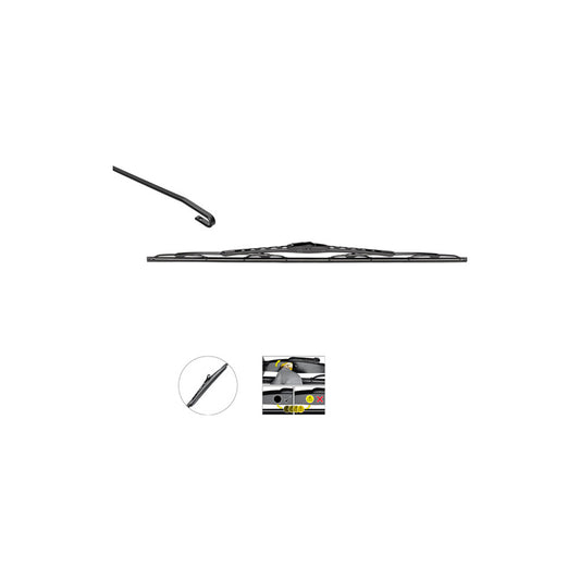 Valeo Silencio Wiper Blade With Spoiler Vm111 26 Inch Front