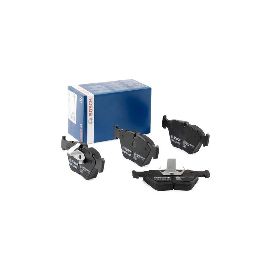 Bosch 0986424485 Brake Pad Set With Anti Squeak Plate With Piston Clip BP253