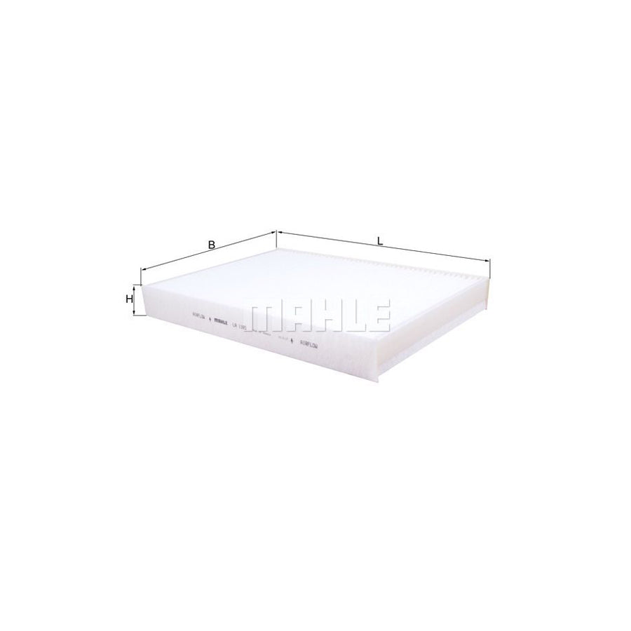 MAHLE ORIGINAL LA 1185 Pollen filter Particulate Filter