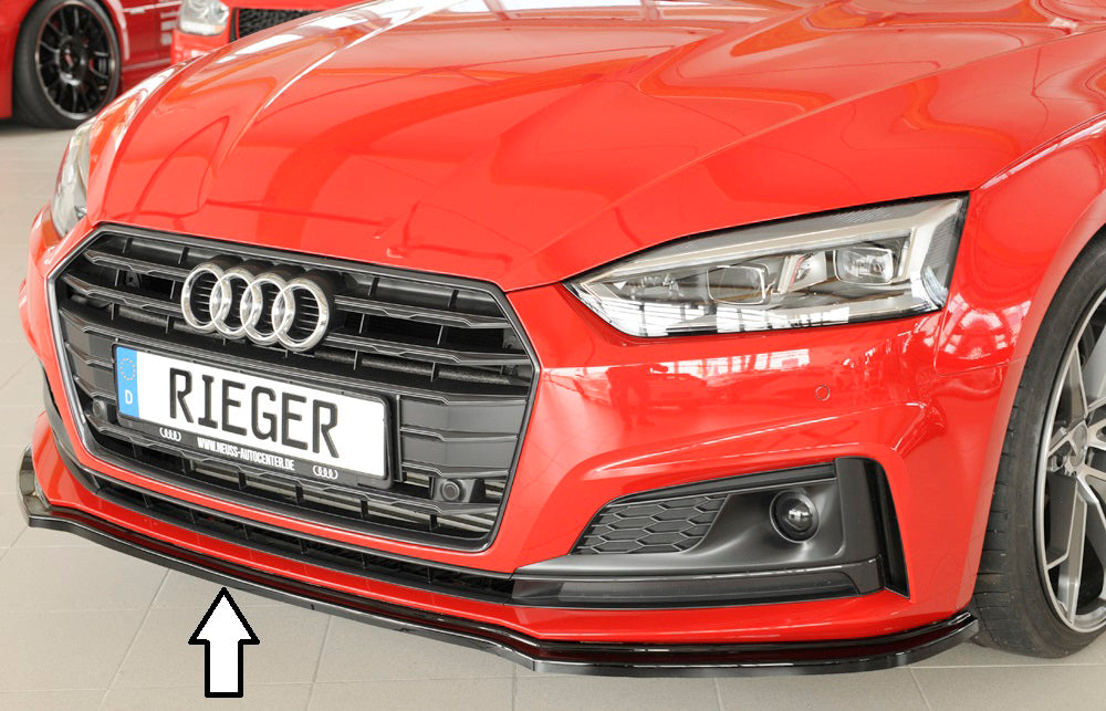 Rieger 00088173 Audi B9 F5 Front Splitter (A5 & S5)
