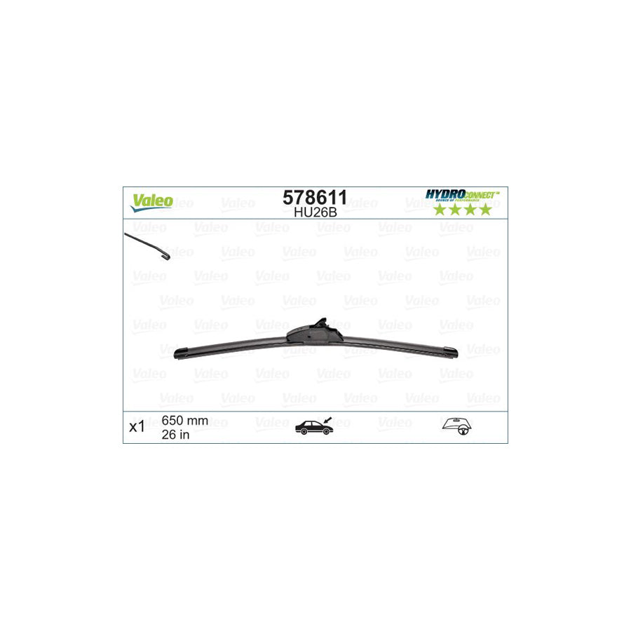 Valeo 578611 Wiper Blade | Duco Car Parts UK Car Parts