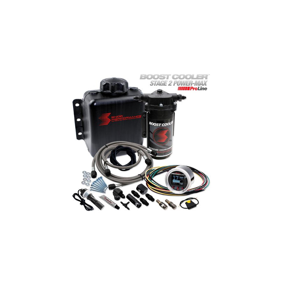 Snow Performance ProLine Universal Boost Cooler Stage 2E Power-Max Water Methanol Injection Kit