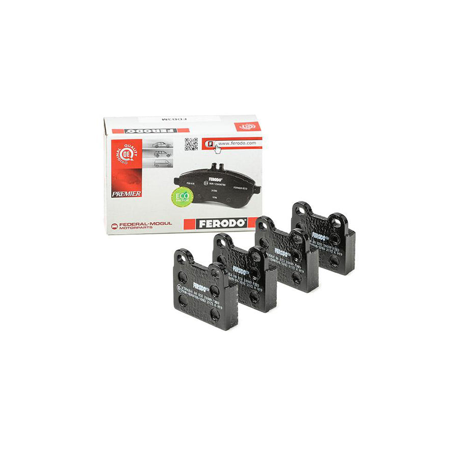 Ferodo Premier Eco Friction Fdb3M Brake Pad Set Not Prepared For Wear Indicator Without Accessories