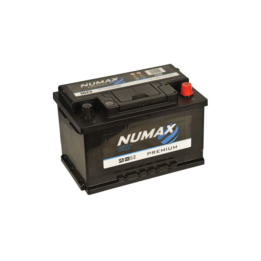 Numax 100 Car Battery 12V 68Ah