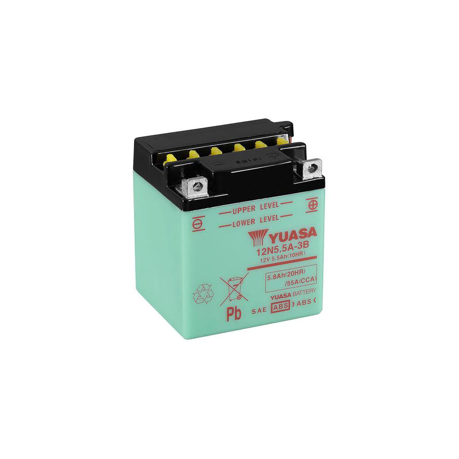 Yuasa 12N5.5A-3B 12v Motorbike & Motorcycle Battery