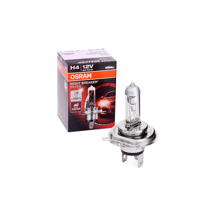 OSRAM 64193NBS Bulb, spotlight H4 12V 60/55W P43t Halogen