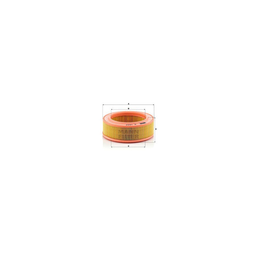 MANN-FILTER C 1833 Air Filter Filter Insert
