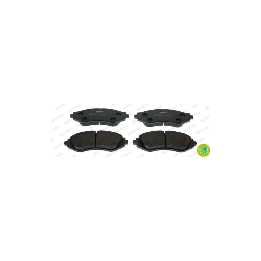 Ferodo Premier Eco Friction Fdb1369 Brake Pad Set Not Prepared For Wear Indicator Without Accessories