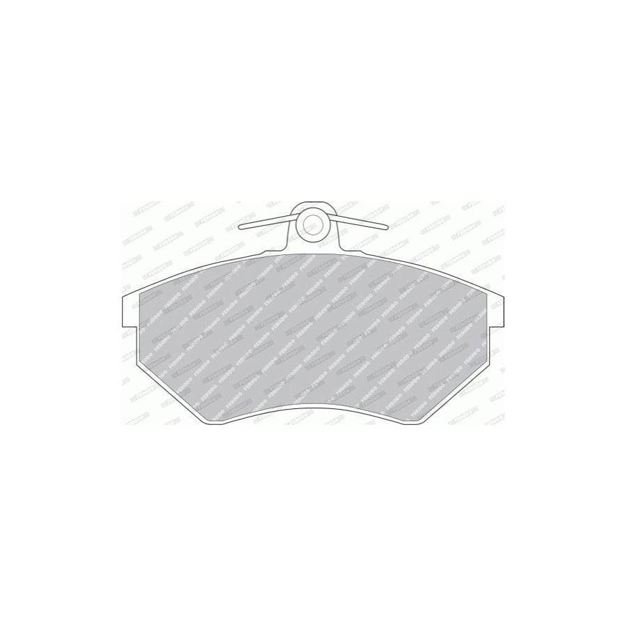 Ferodo Premier Fdb774C Brake Pad Set Not Prepared For Wear Indicator With Brake Caliper Screws