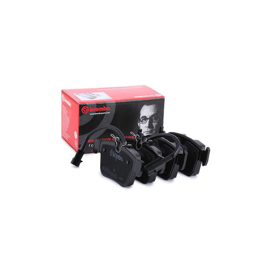 Brembo P 23 180 Brake Pad Set With Anti Squeak Plate