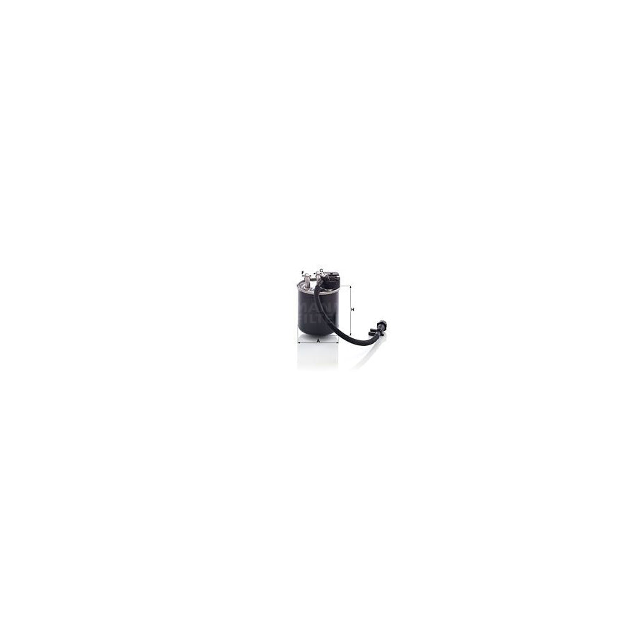 MANN-FILTER WK 820/19 Fuel filter In-Line Filter