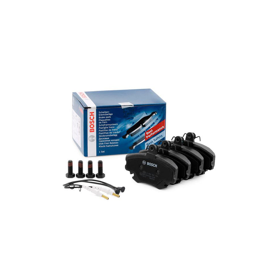 Bosch 0986467720 Brake Pad Set Incl Wear Warning Contact With Anti Squeak Plate With Bolts Screws With Accessories BP713