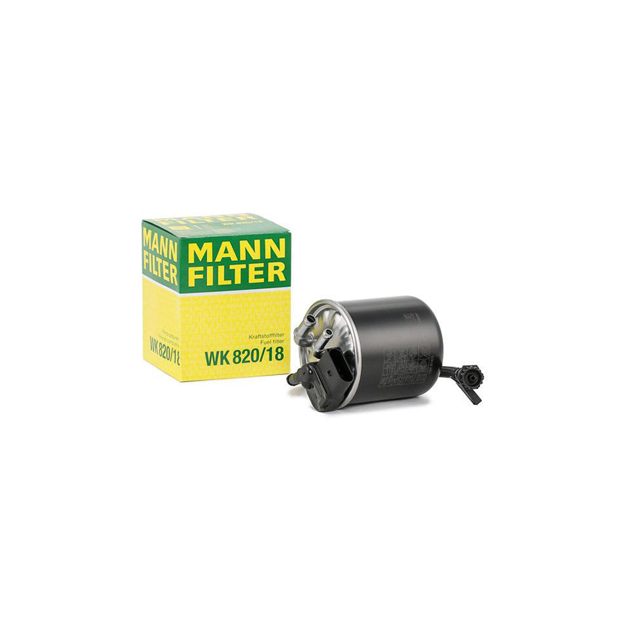 MANN-FILTER WK 820/18 Fuel filter In-Line Filter