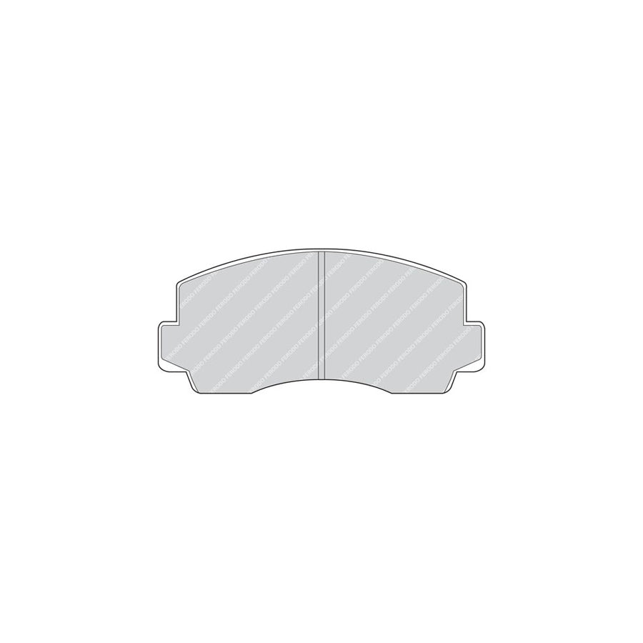 Ferodo Premier Fdb992 Brake Pad Set For Nissan Micra Ii Hatchback K11 Not Prepared For Wear Indicator