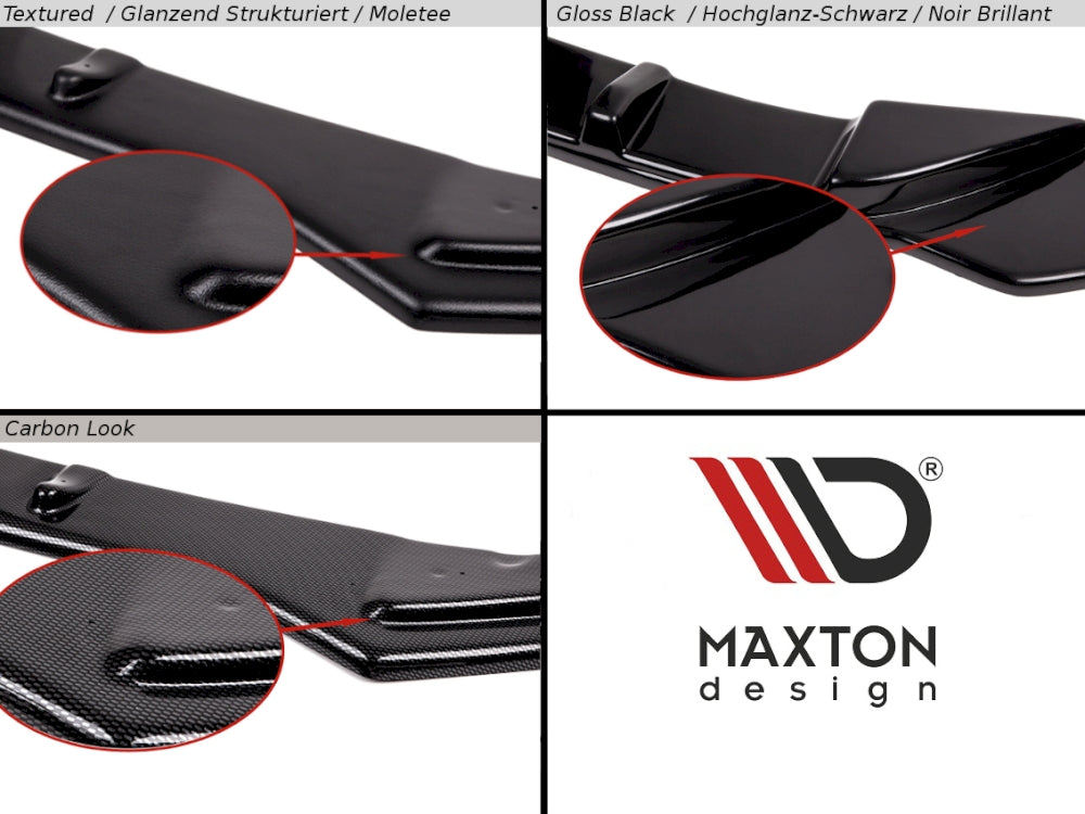 Maxton Design Mazda 3 MK3 Facelift Rear Side Splitters